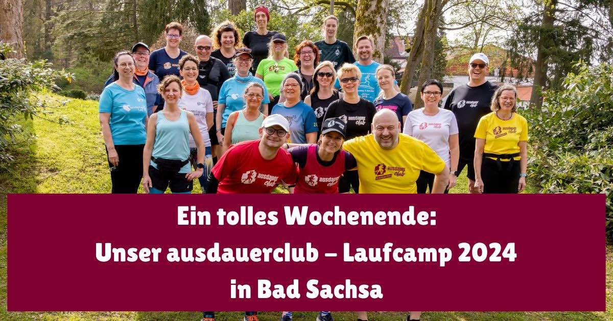 ausdauerclub Laufcamp in Bad Sachsa 2024