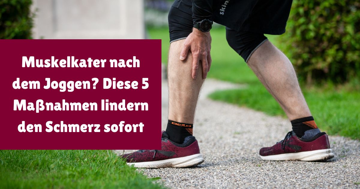 Erfahre, wie du Muskelkater nach dem Joggen lindern kannst, um schnell wieder schmerzfrei laufen und damit trainieren zu können. Das hilft wirklich!