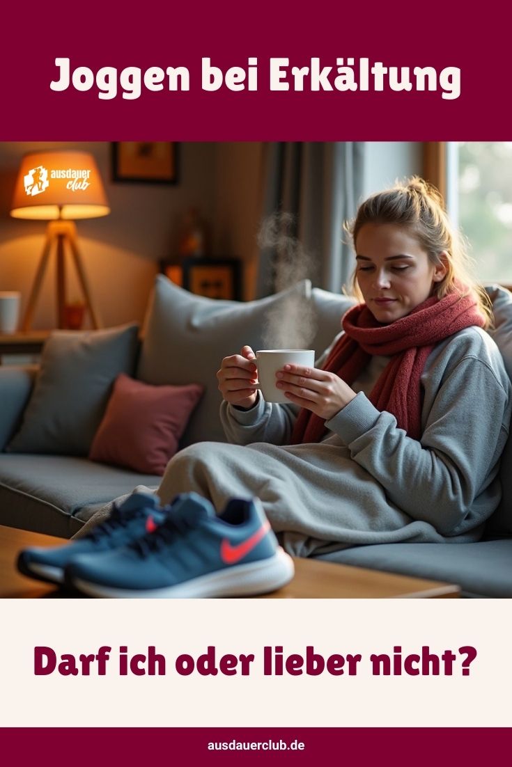 Joggen bei Erkältung Darf ich oder lieber nicht?
